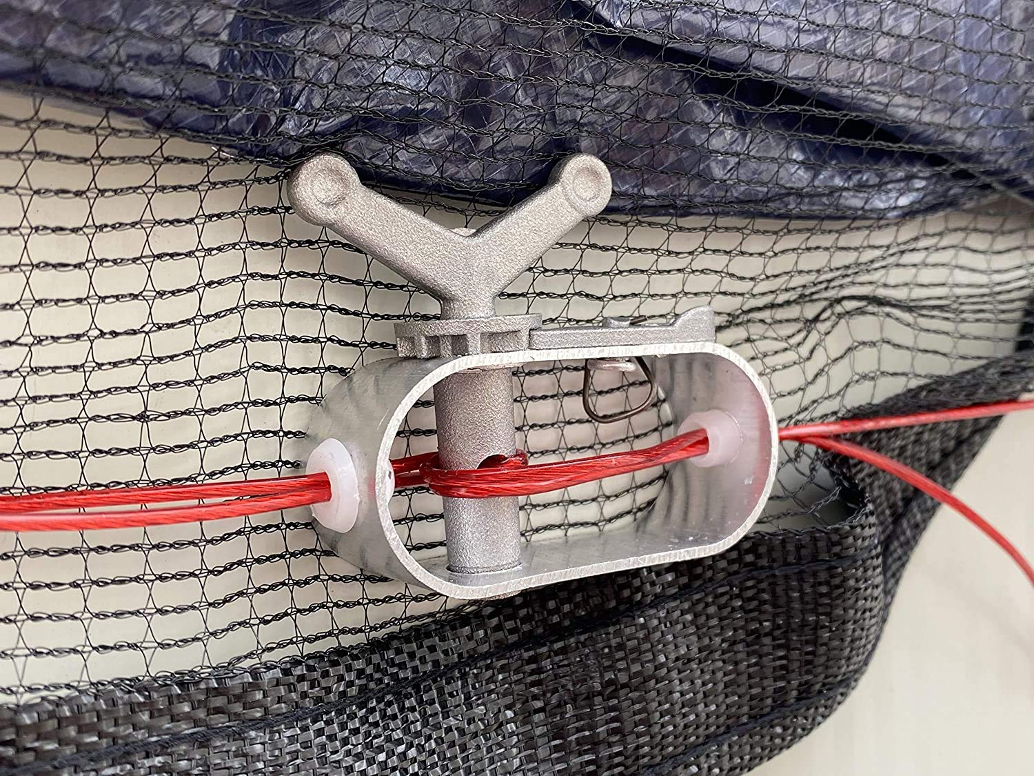 Winter Block folded compact for storage, saves garage space and stays ready