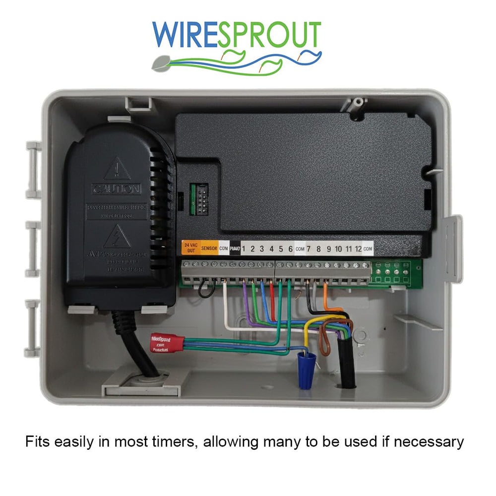 WireSprout installed inside valve box demonstrating no-dig repair benefit