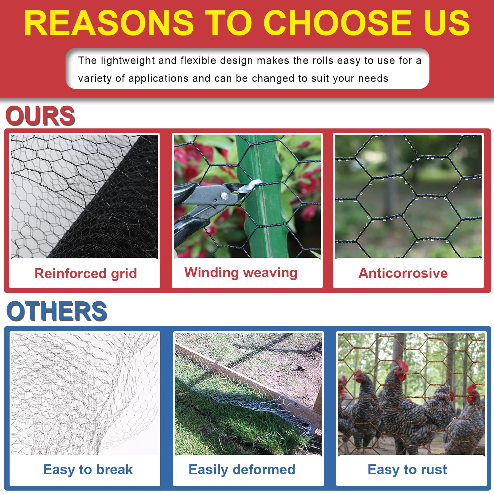 Wirewonders trellis flower use showing mesh supporting climbing plants and blending into garden