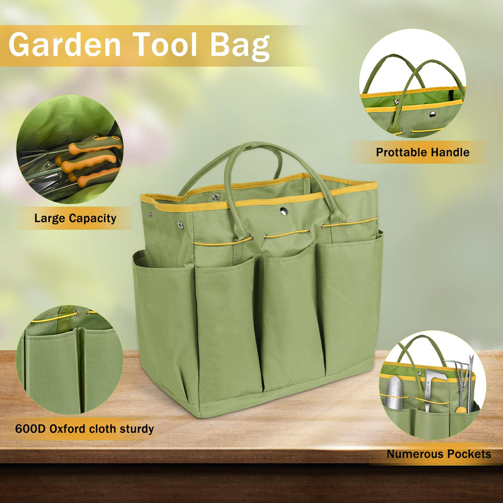 WisaKey tote pocket and contents displaying ample organized tool storage