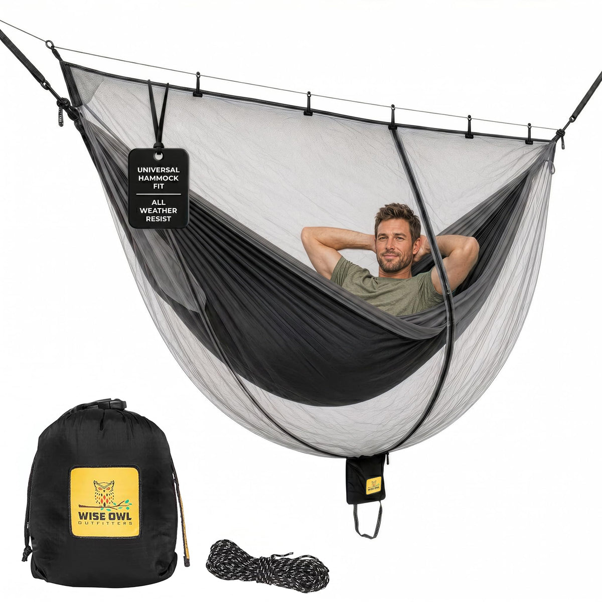 Wise Owl Outfitters front packaging shot showing compact kit and included bag