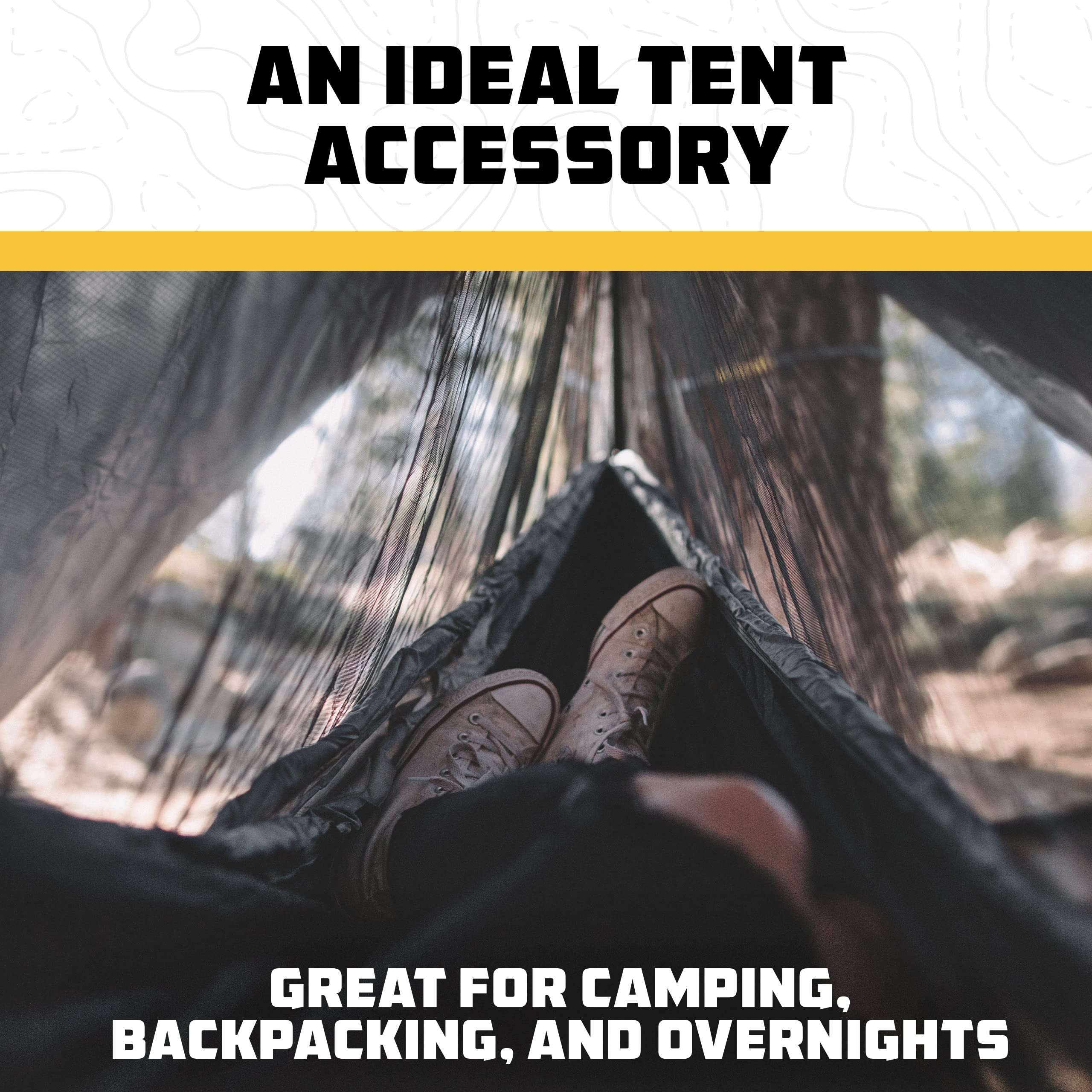 Wise Owl Outfitters hammock setup in forest showing protected outdoor sleep