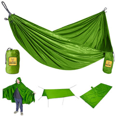 Wise Owl Outfitters front view showing complete 4-in-1 hammock and kit benefits
