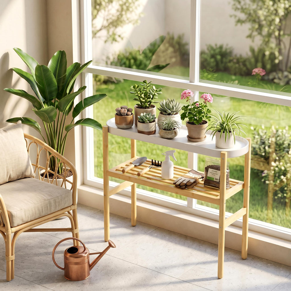 Wisuce close-up of bamboo grain showing natural texture and warm finish, enhances decor