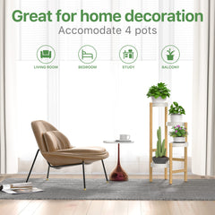 Wisuce bamboo shelf close-up highlighting natural grain and durability