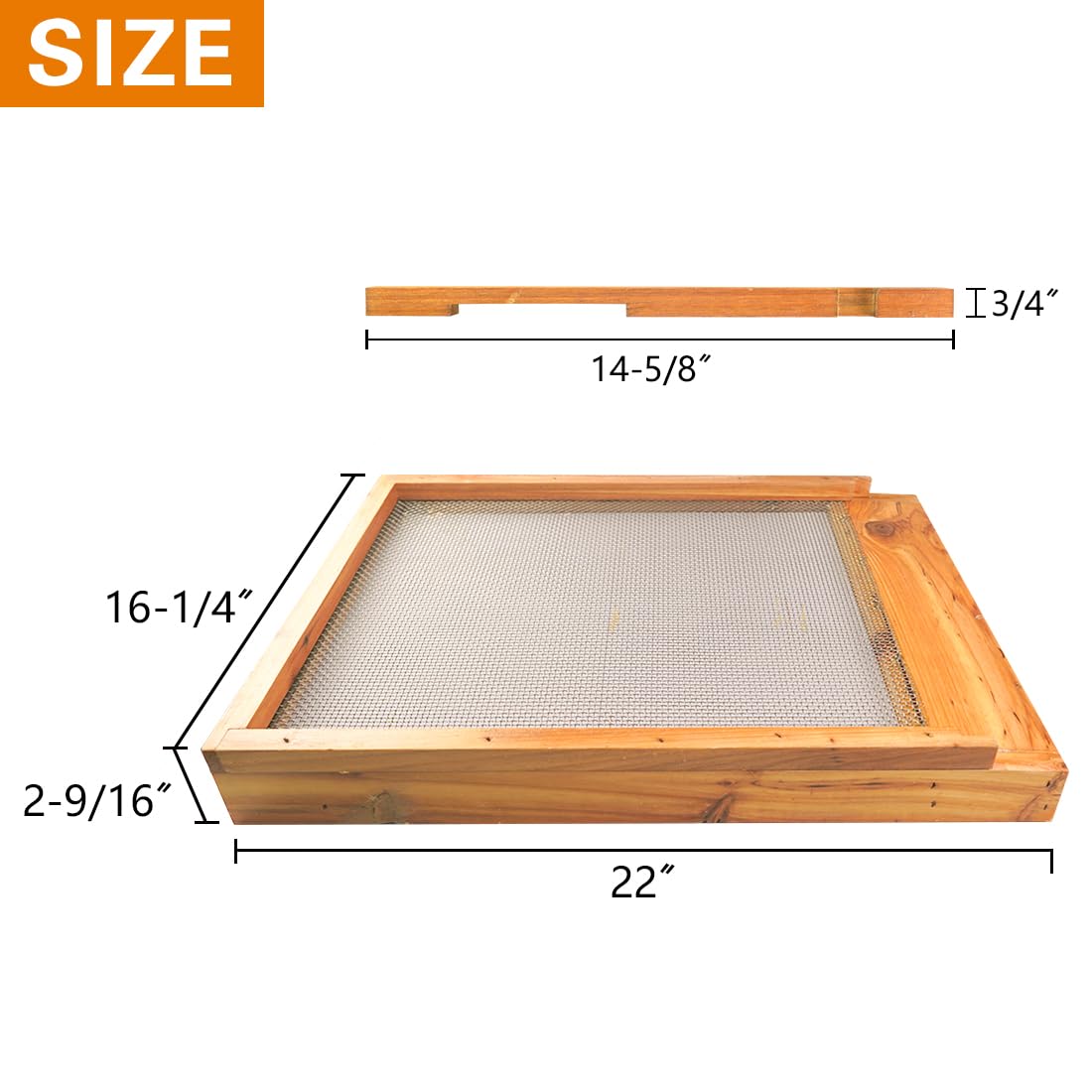 witbee beeswax-dipped cedar finish highlighting weather resistance benefit