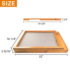 witbee beeswax-dipped cedar finish highlighting weather resistance benefit