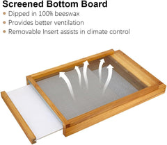 witbee entrance reducer installed on board controlling hive traffic and defense
