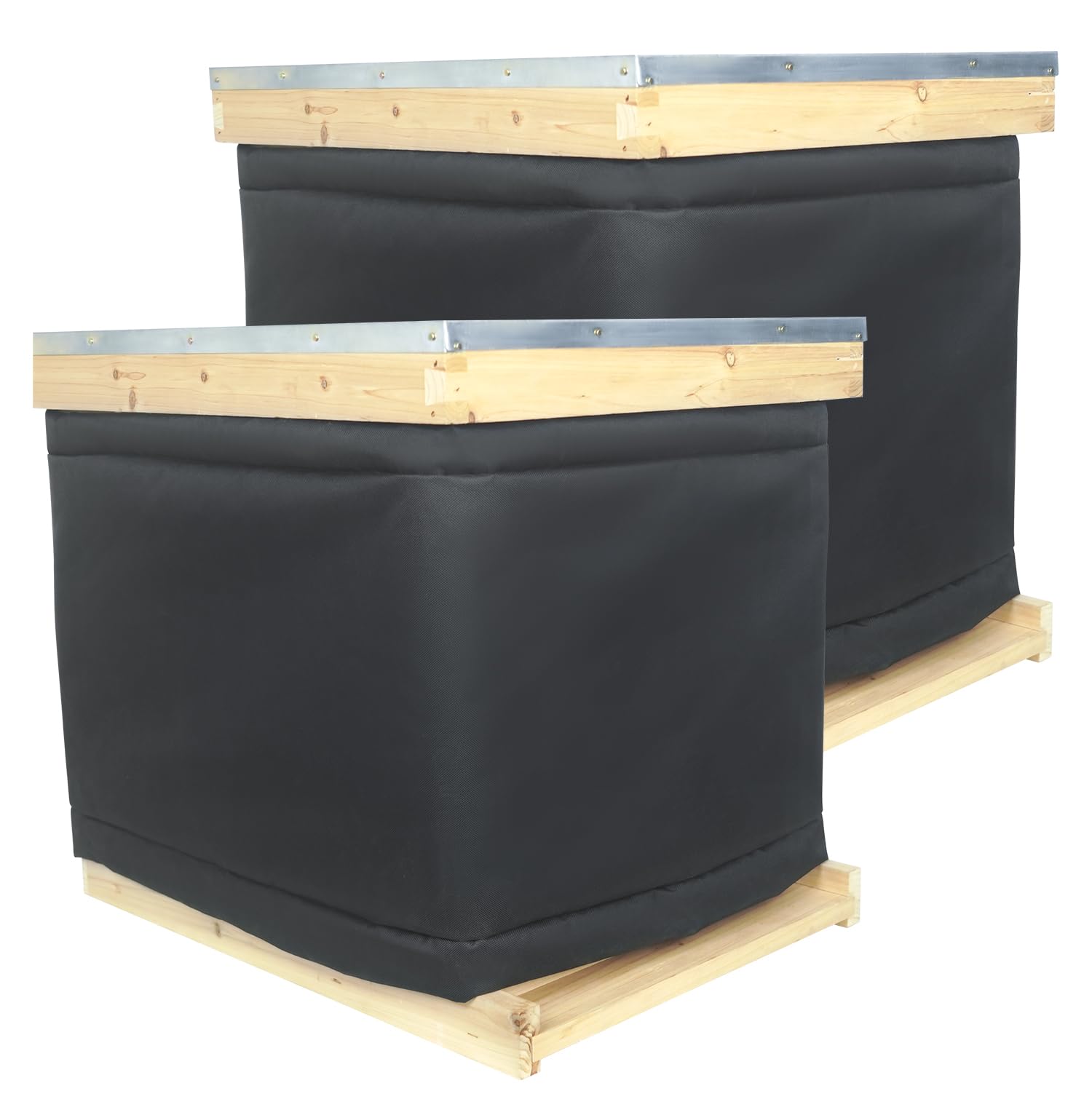 witbee front view of two packaged wraps showing coverage and size benefit