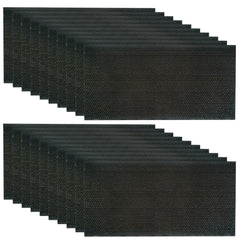 witbee front view of 20-pack foundation sheets showing tidy stack and label, reliable supply