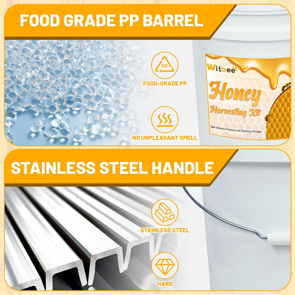 witbee detailed rubber seal on gate preventing spills and contamination