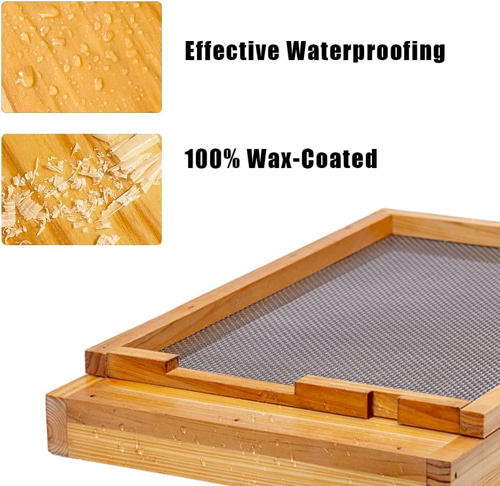 witbee detailed shot of screened mesh promoting airflow and debris escape
