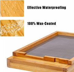 witbee detailed shot of screened mesh promoting airflow and debris escape