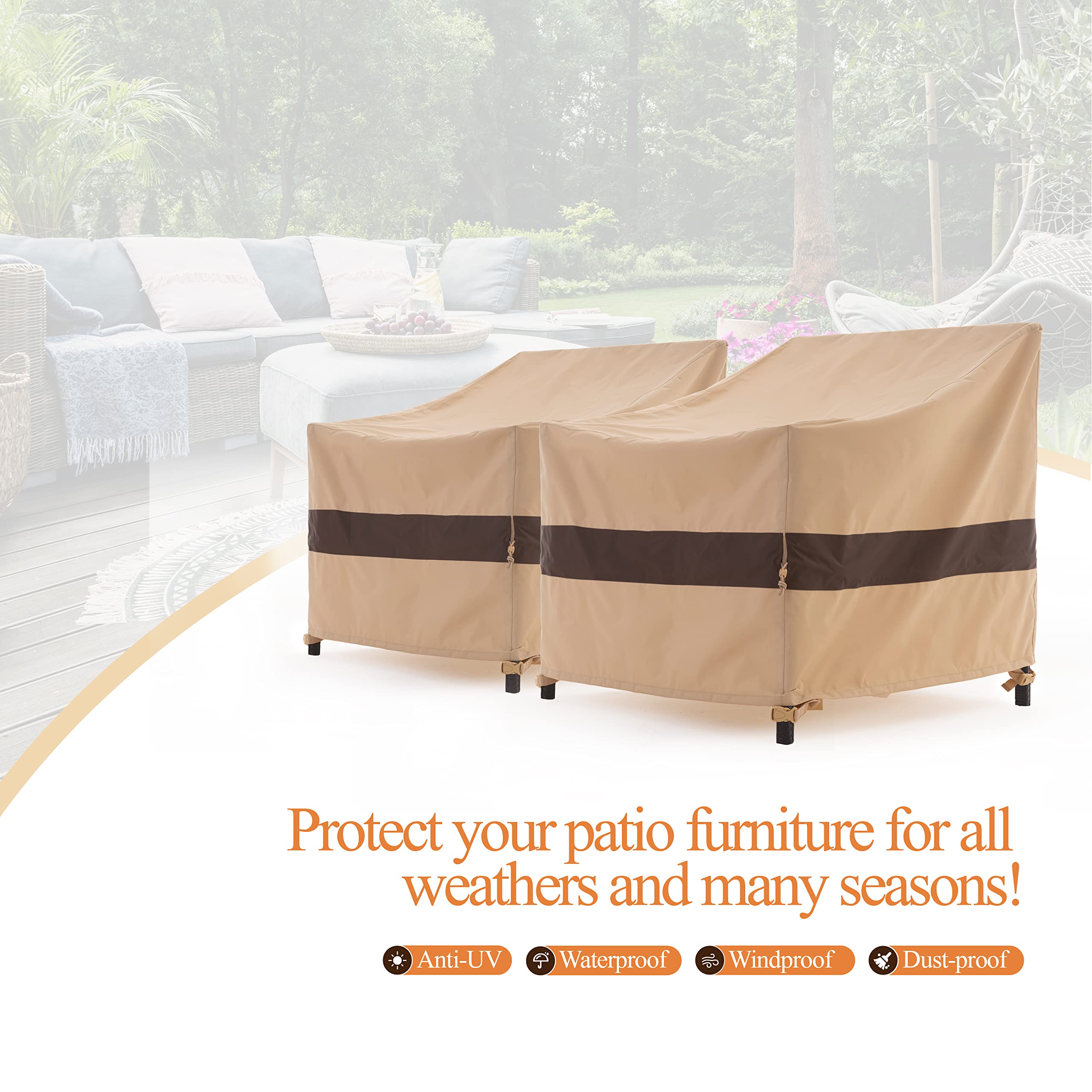 WJ-X3 folded cover in storage bag for compact offseason storage