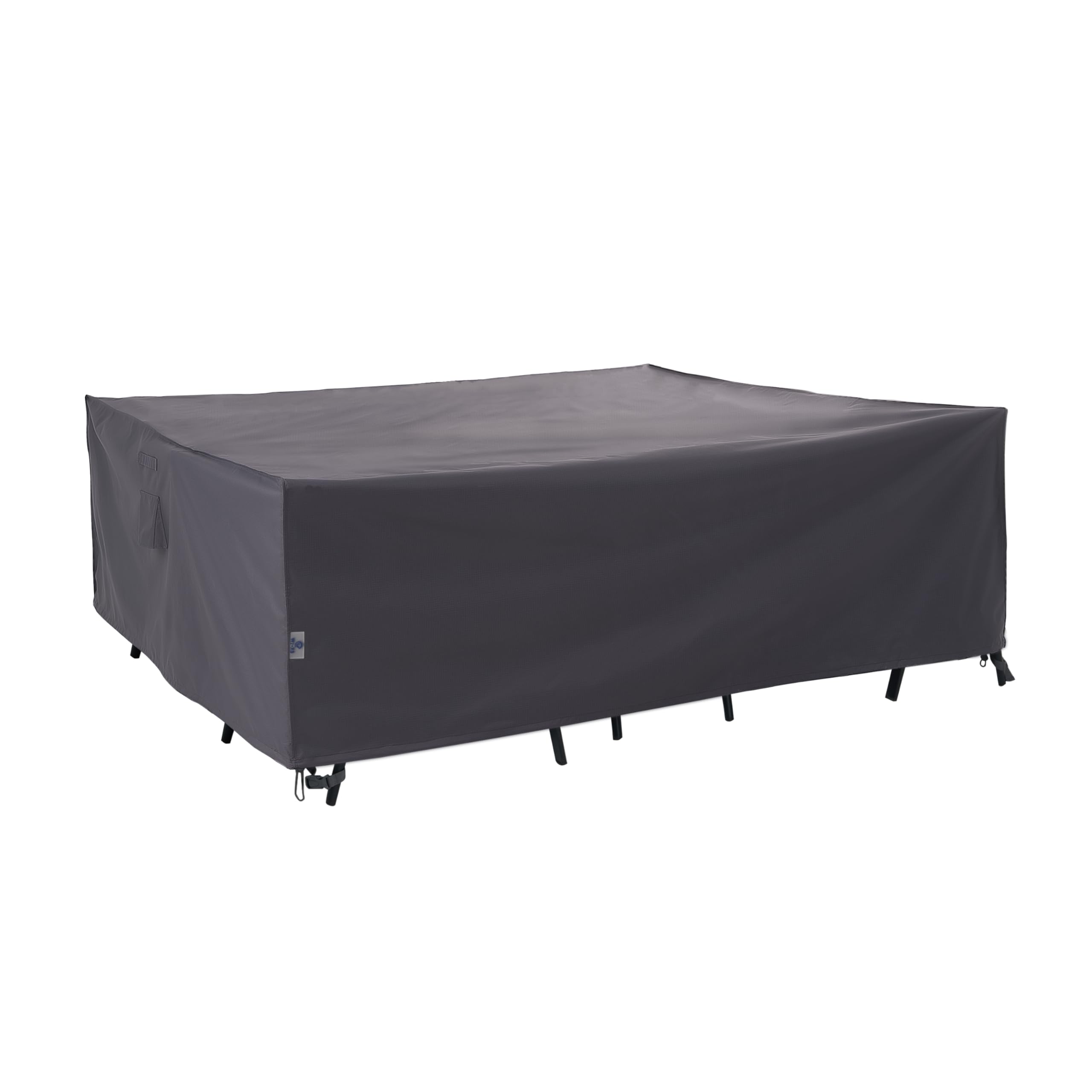 WJ-X3 front view of covered sectional showing full protection and neat fit