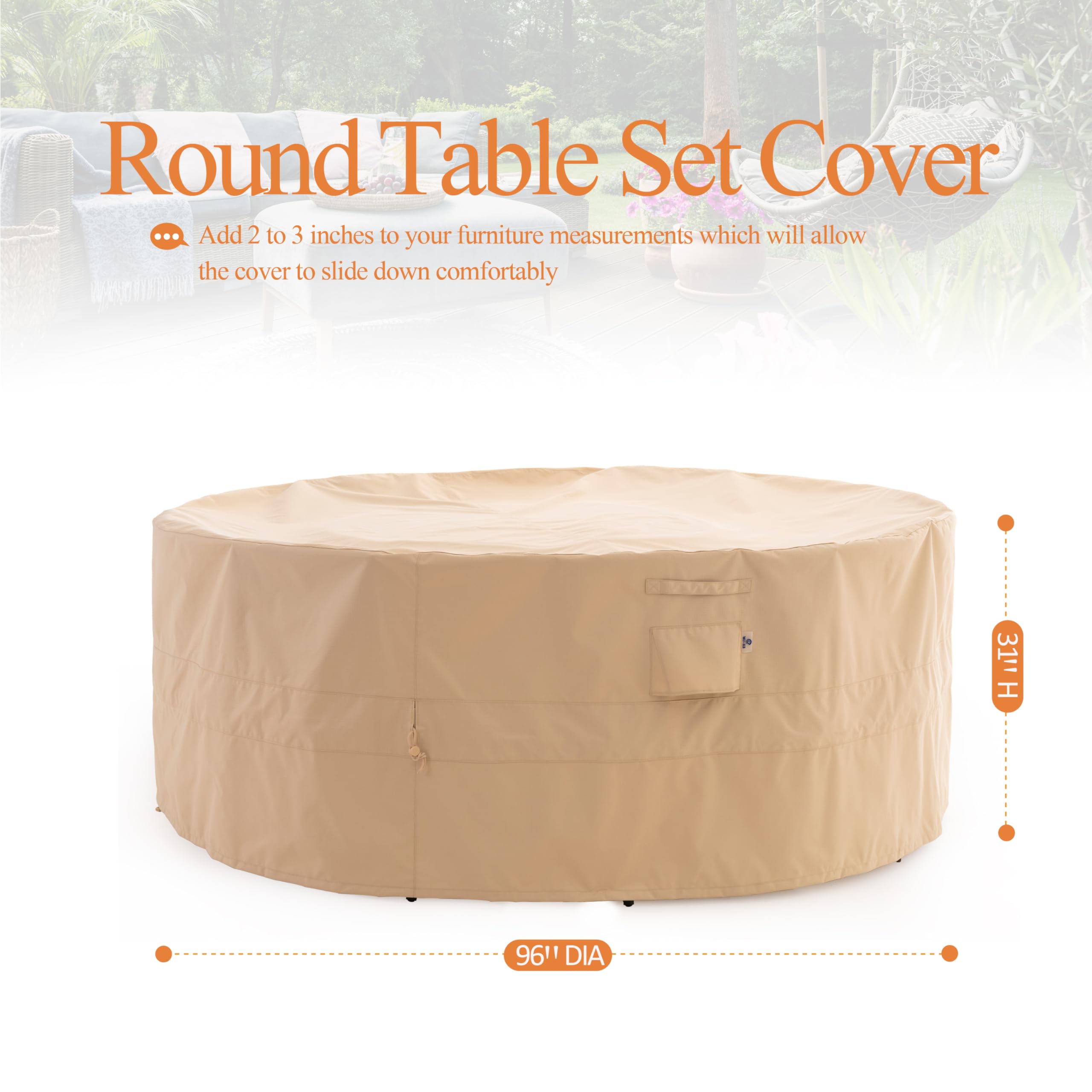 WJ-X3 windproof drawstring hem showing tightened base and anti-lift benefit
