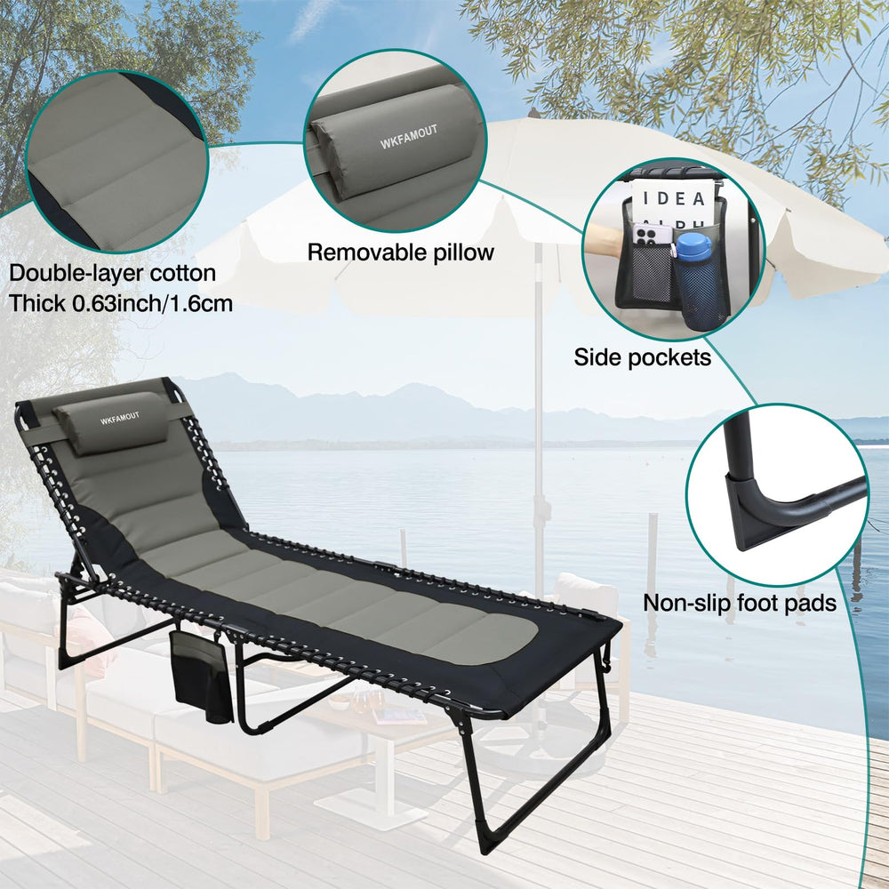 WKFAMOUT adjustable pillow and side pocket holding phone for convenience benefit
