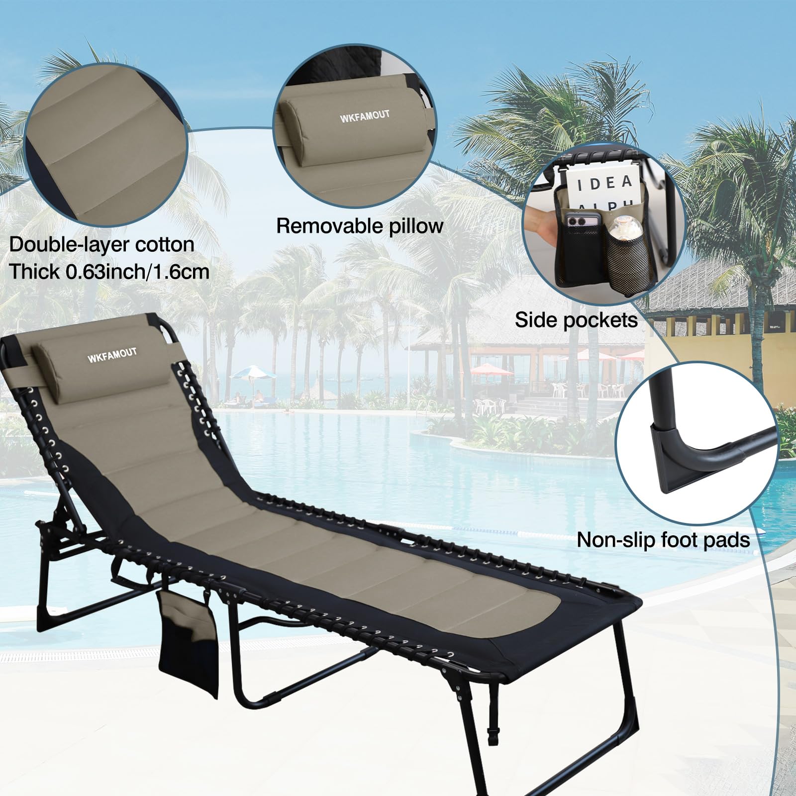 WKFAMOUT folded compact storage demonstrating easy transport convenience