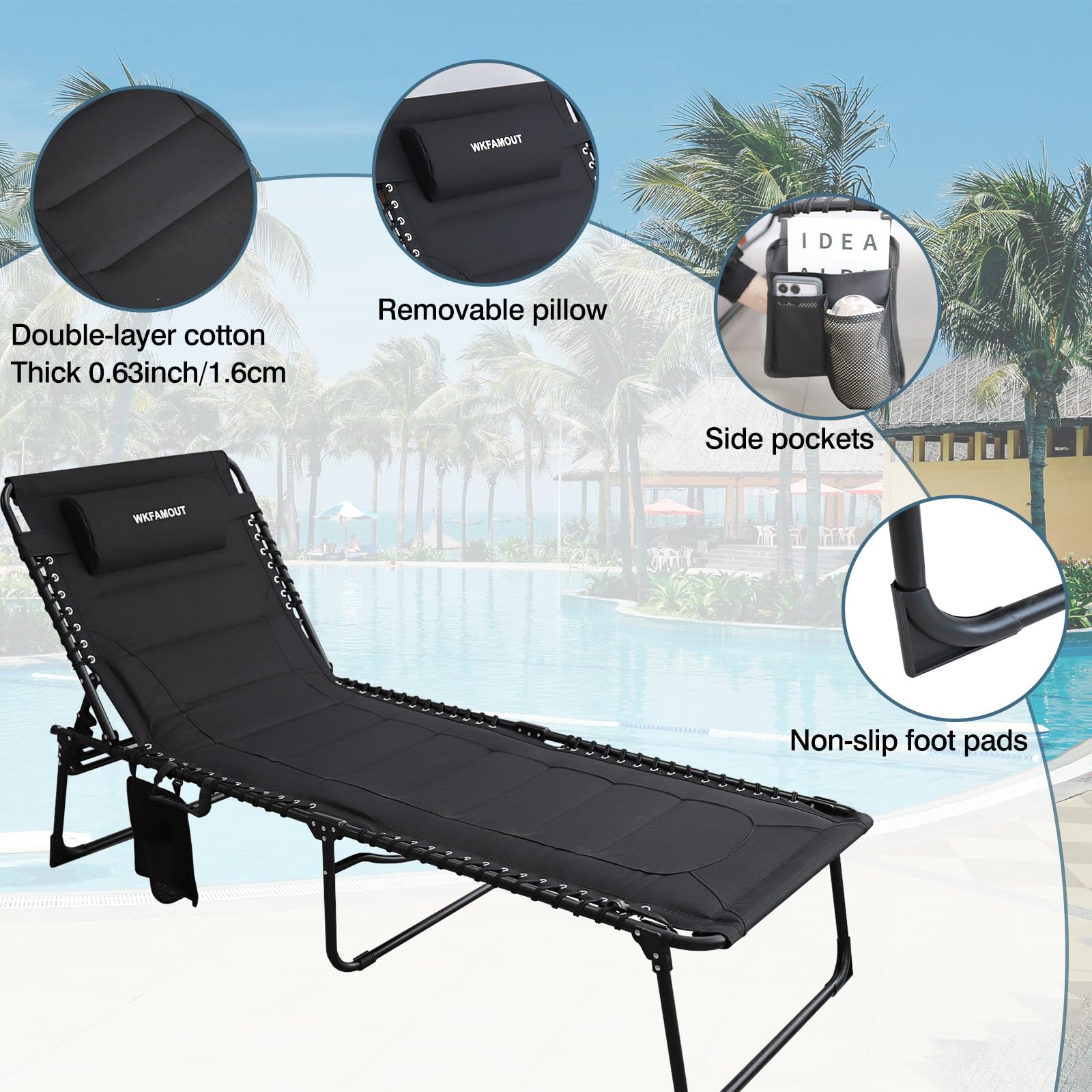 WKFAMOUT folded compact storage demonstrating portability and easy transport