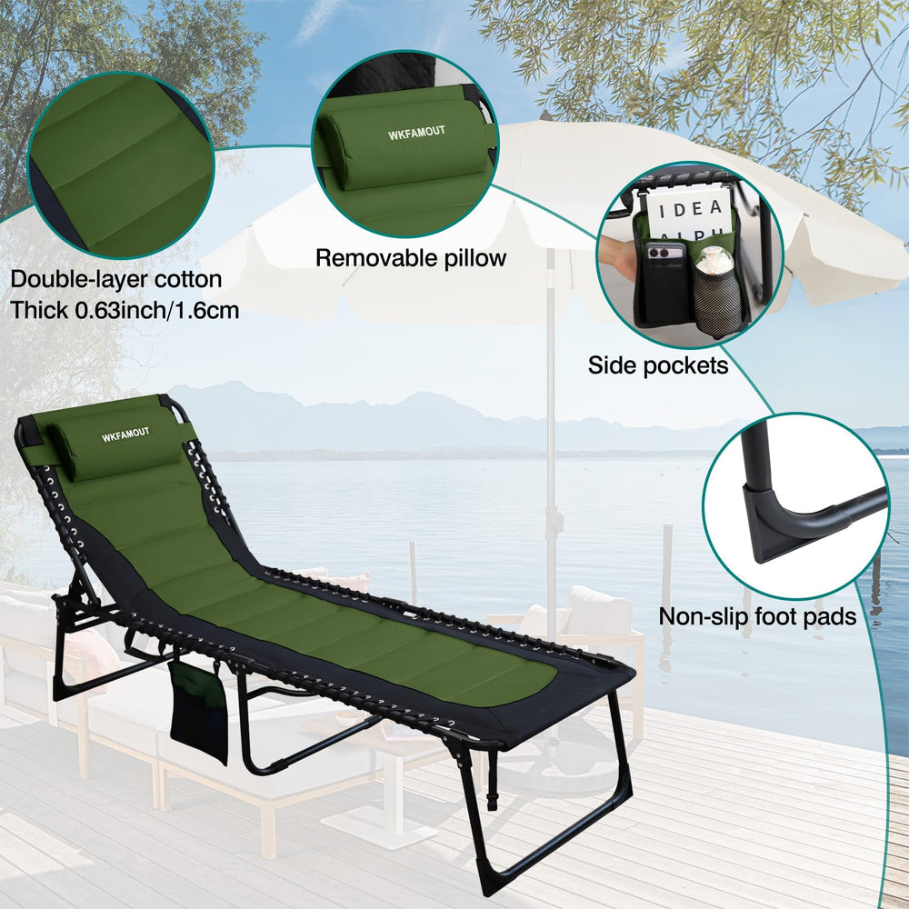 WKFAMOUT metal frame and 600D Oxford fabric detail demonstrating durable support