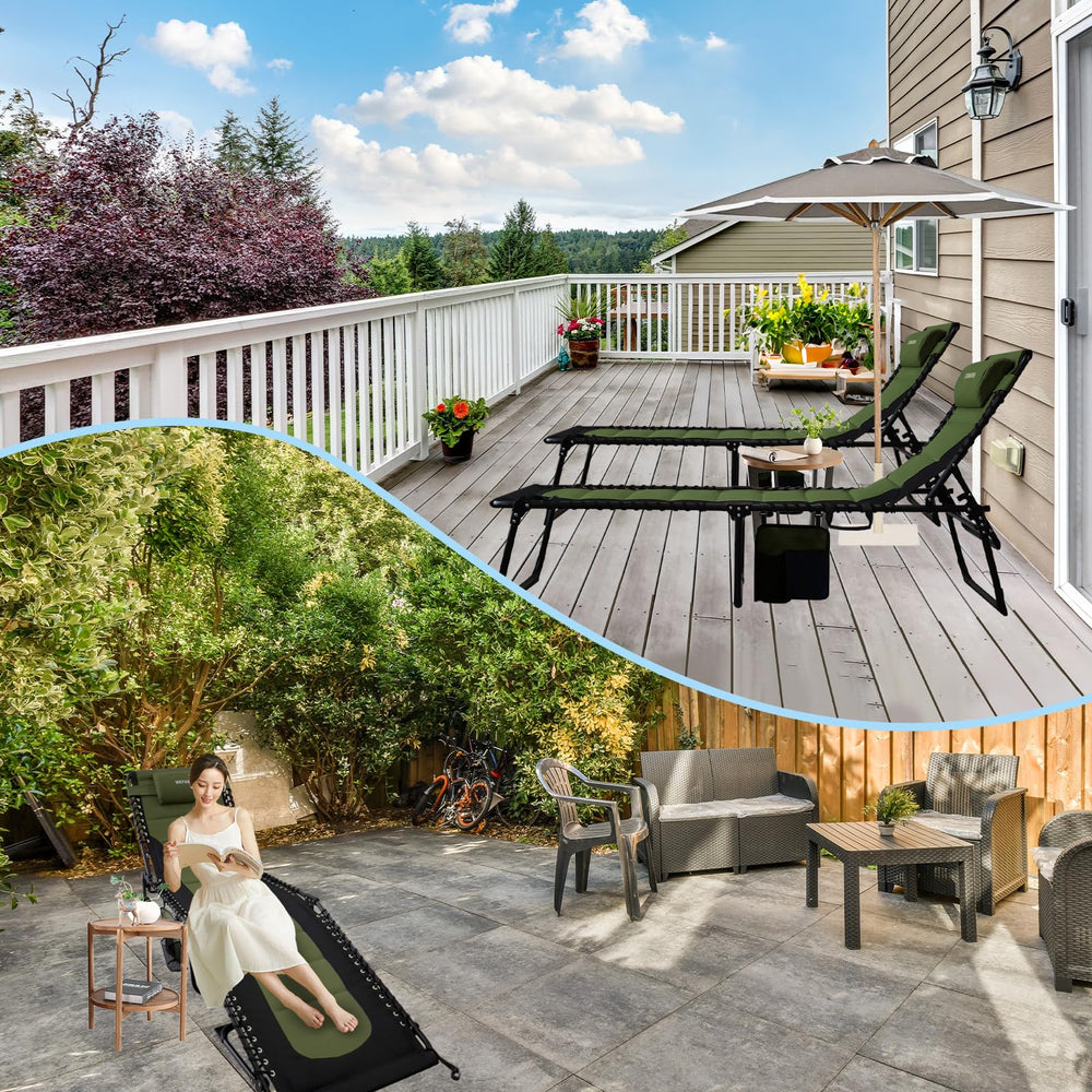 WKFAMOUT lifestyle backyard scene showing relaxation and outdoor versatility benefit