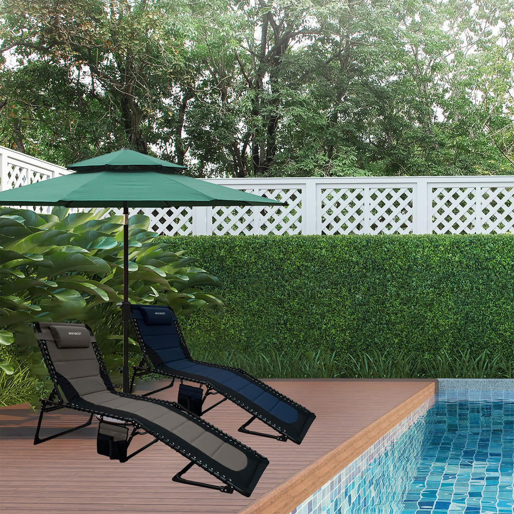 WKFAMOUT lounge chair with person for scale demonstrating size fit