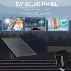 WKKLQ 360° rotating bracket detail illustrating flexible aiming for optimal sun exposure