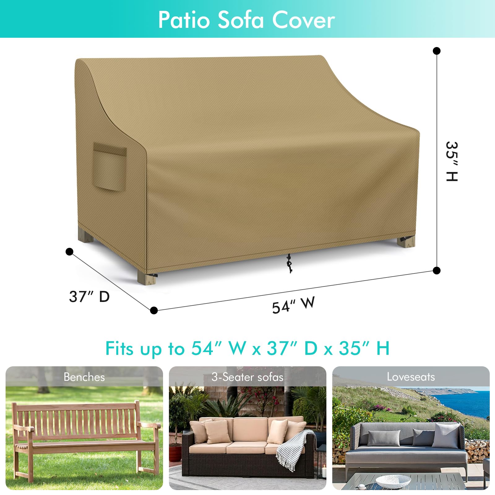WLEAFJ fabric texture close-up revealing durable oxford weave and waterproof finish