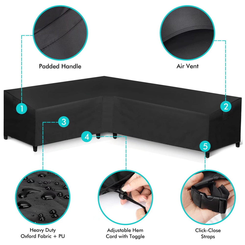 WLEAFJ air vent and padded handle detail for easier ventilation