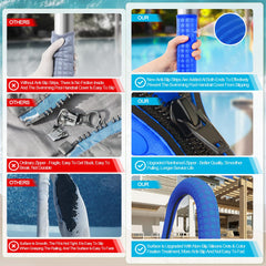 WLLEYAY reinforced zipper detail for durable installation and easy use