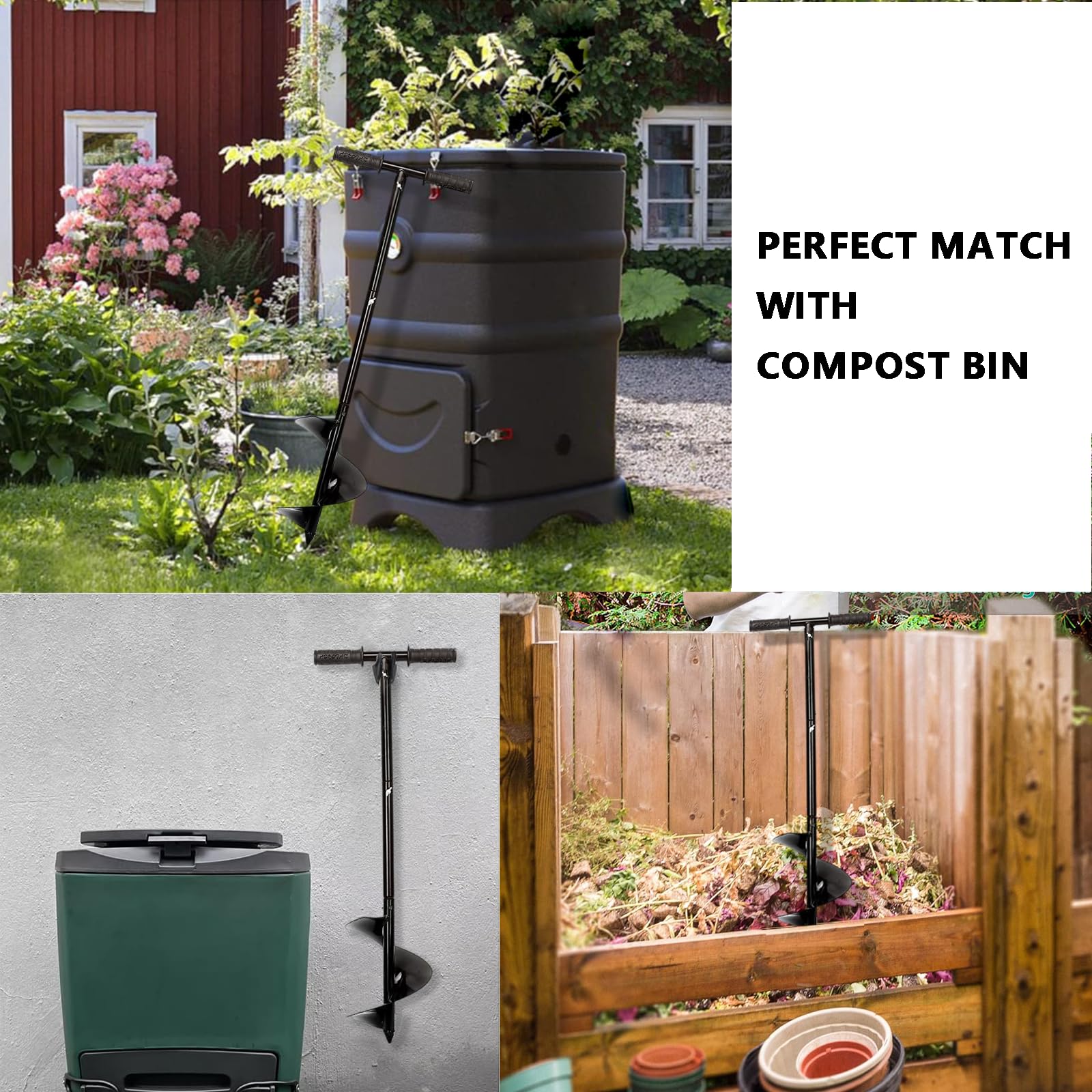 WLSANX smooth rust-resistant shaft close-up for quick post-use cleaning