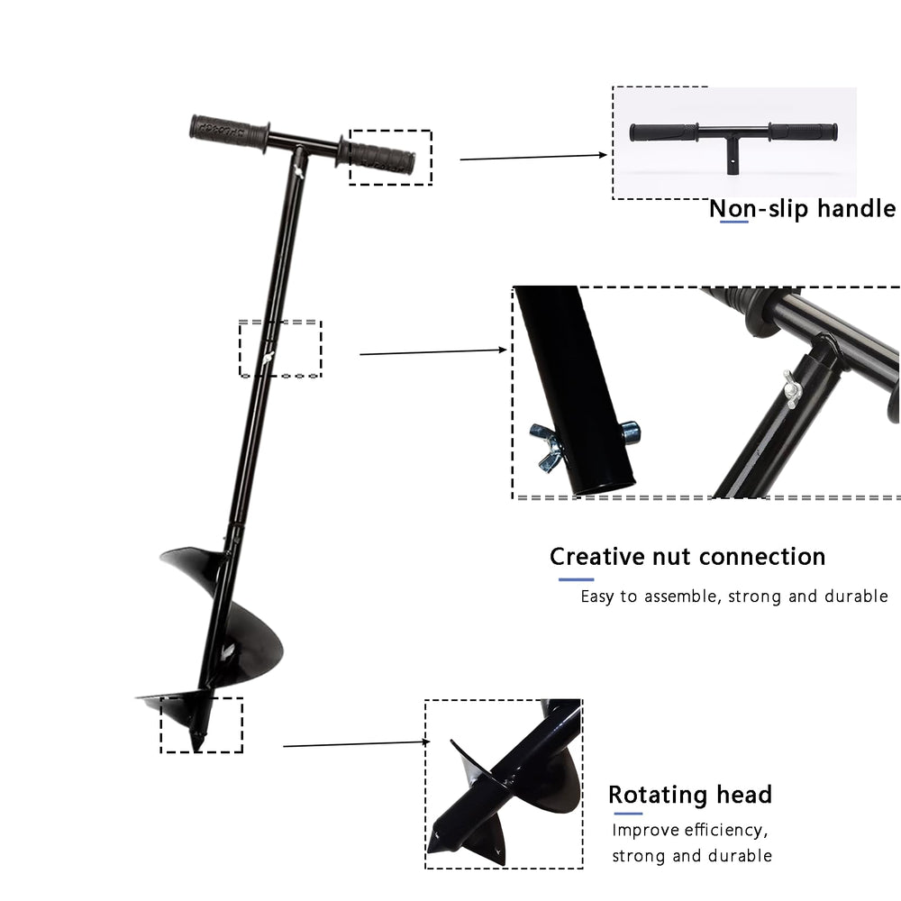 WLSANX bar beside yard ruler demonstrating 33.4-inch reach for deep bins