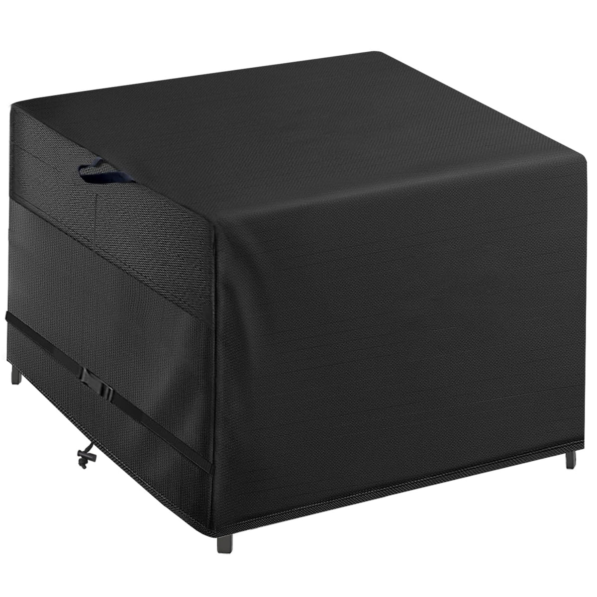 Wnanan cover front view showing full 38-inch square protection and waterproof benefit