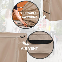 Wnanan handle being used to remove cover quickly for fast access