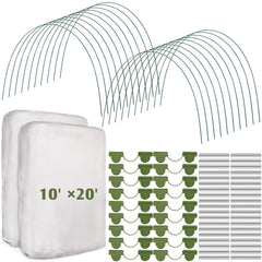 Woanger front view of assembled kit showing complete protection and easy setup