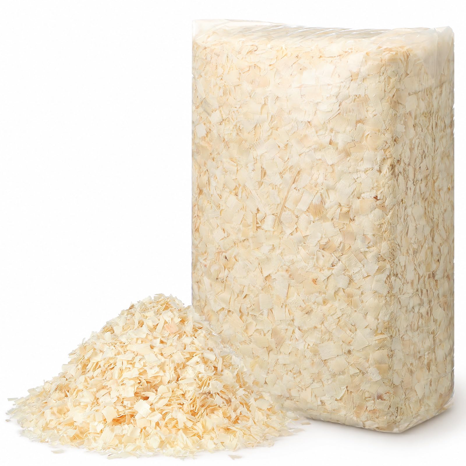 Woanger front packaging shows compressed 2lb bag and storage benefit