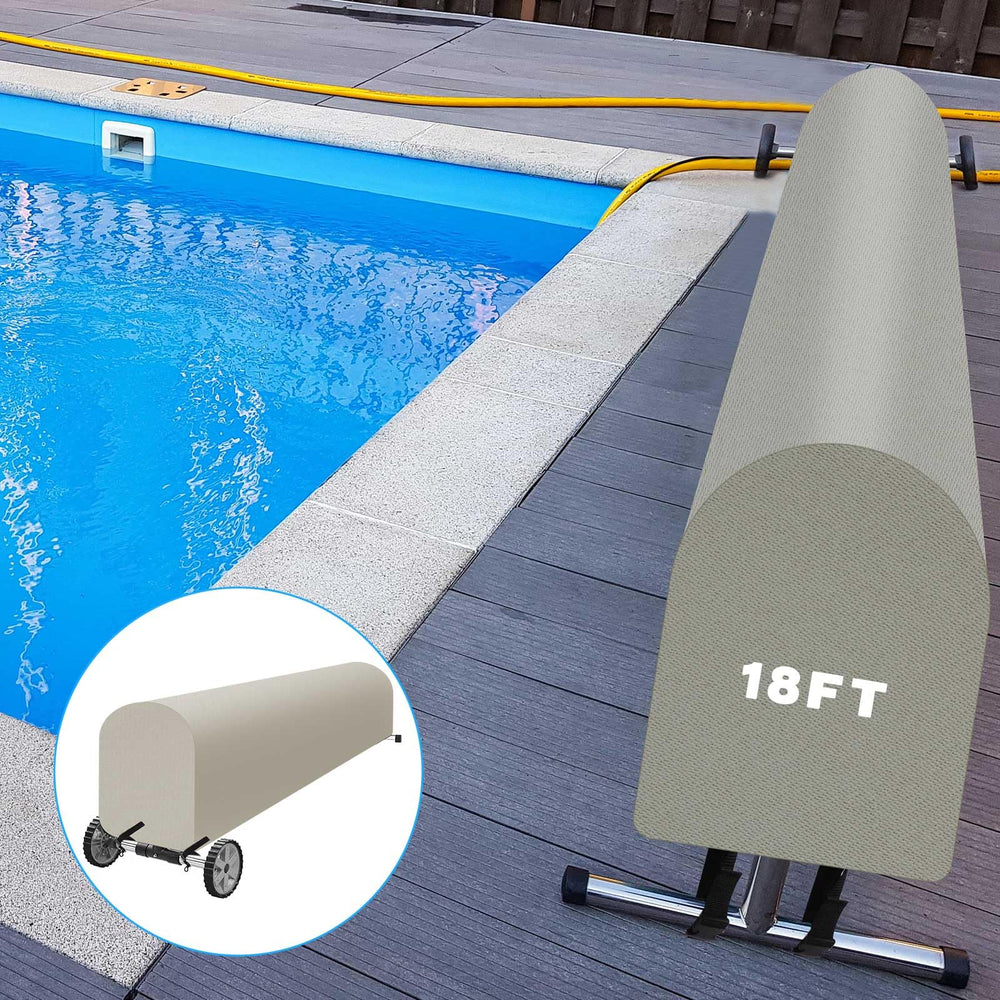 Woanger lifestyle poolside protection scene keeping reel sheltered year-round