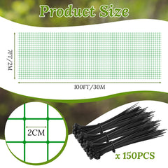 Woanger close-up of 0.8x0.8 inch mesh texture, durable barrier benefit