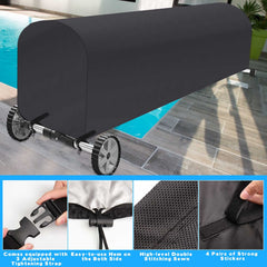 Woanger side view showing loop handles and straps for easy handling