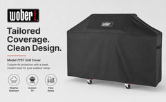 WOBER COVER side handle and adjustable strap for easy removal and wind security