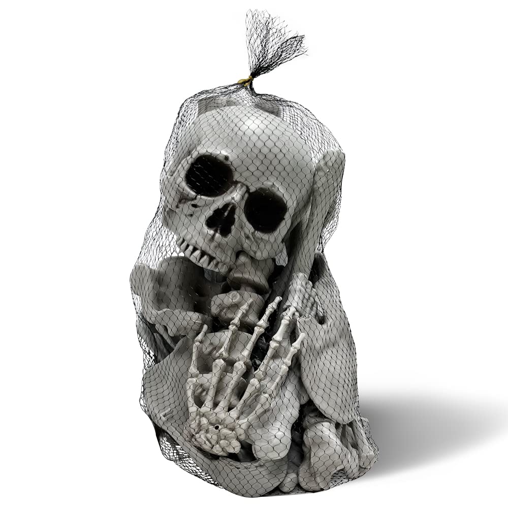Wocst bones stored in the included mesh bag for organized transport and reuse