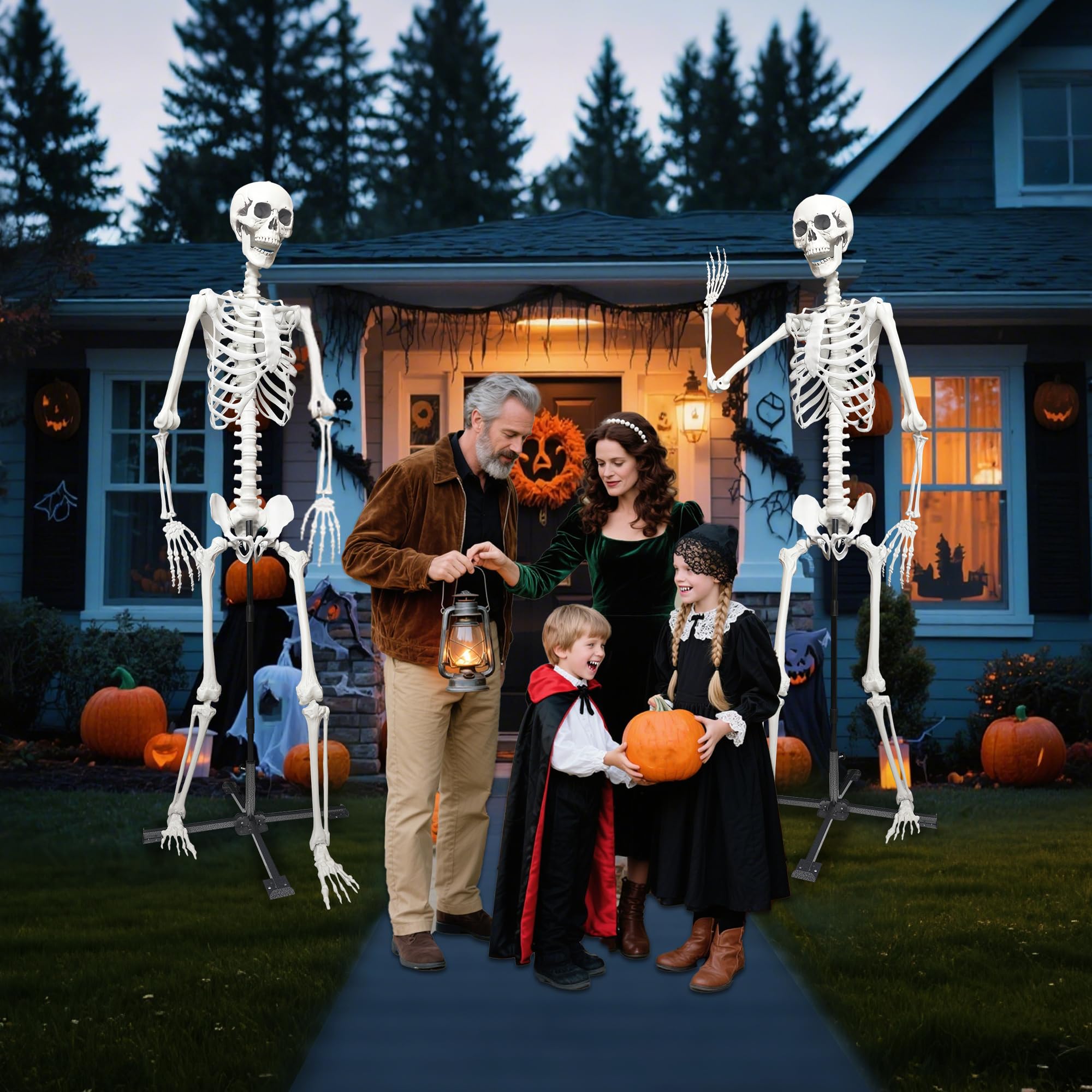 Wocst skeleton in classroom setting depicting educational use and visual impact