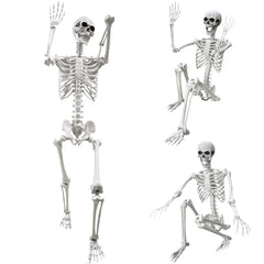 Wocst front packaging view showing complete skeleton and easy assembly benefit