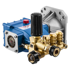 WOJET triplex front assembly showing robust build and reliable pressure