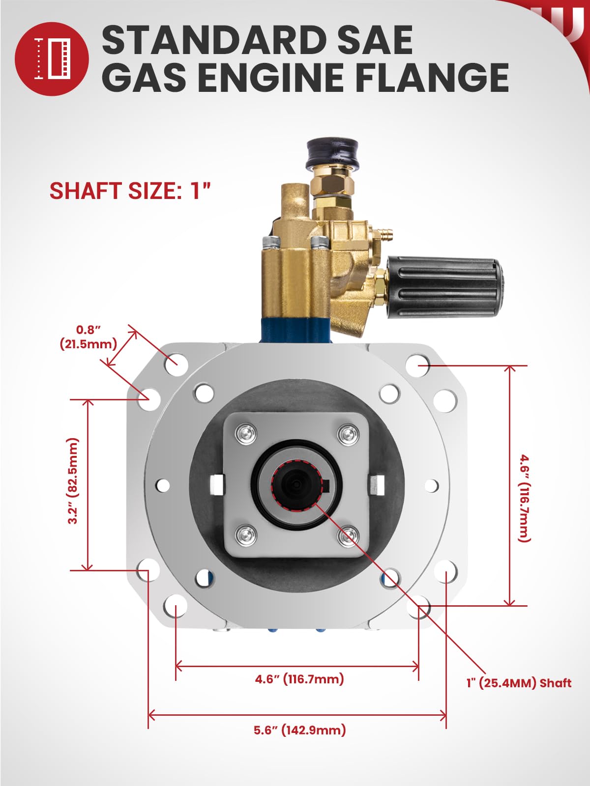 WOJET boxed kit with bolts and shaft key highlighting ready-to-install convenience