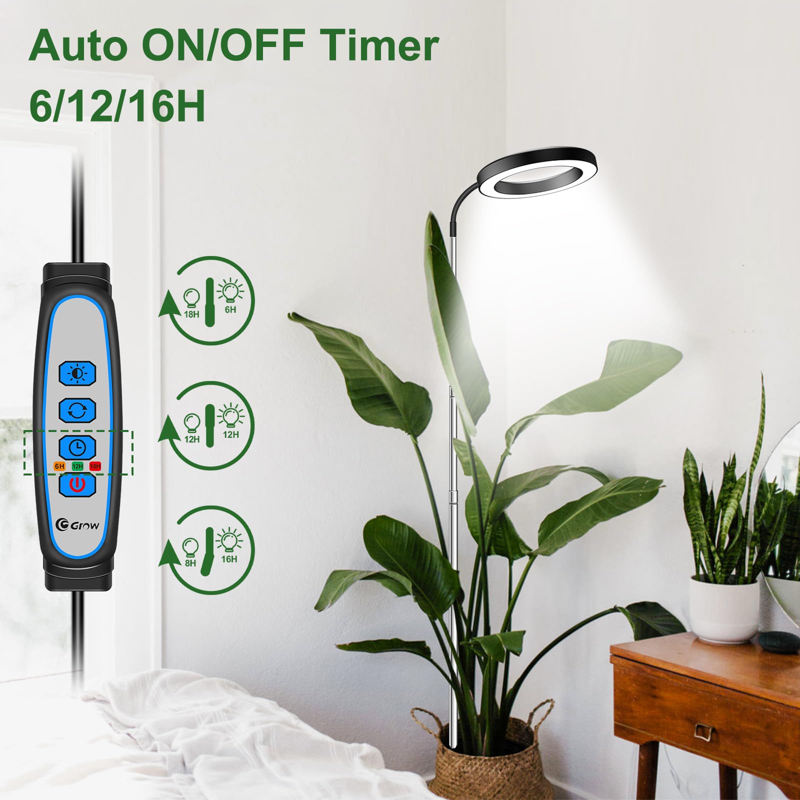 wolezek illuminating multiple potted plants to promote healthier growth benefit