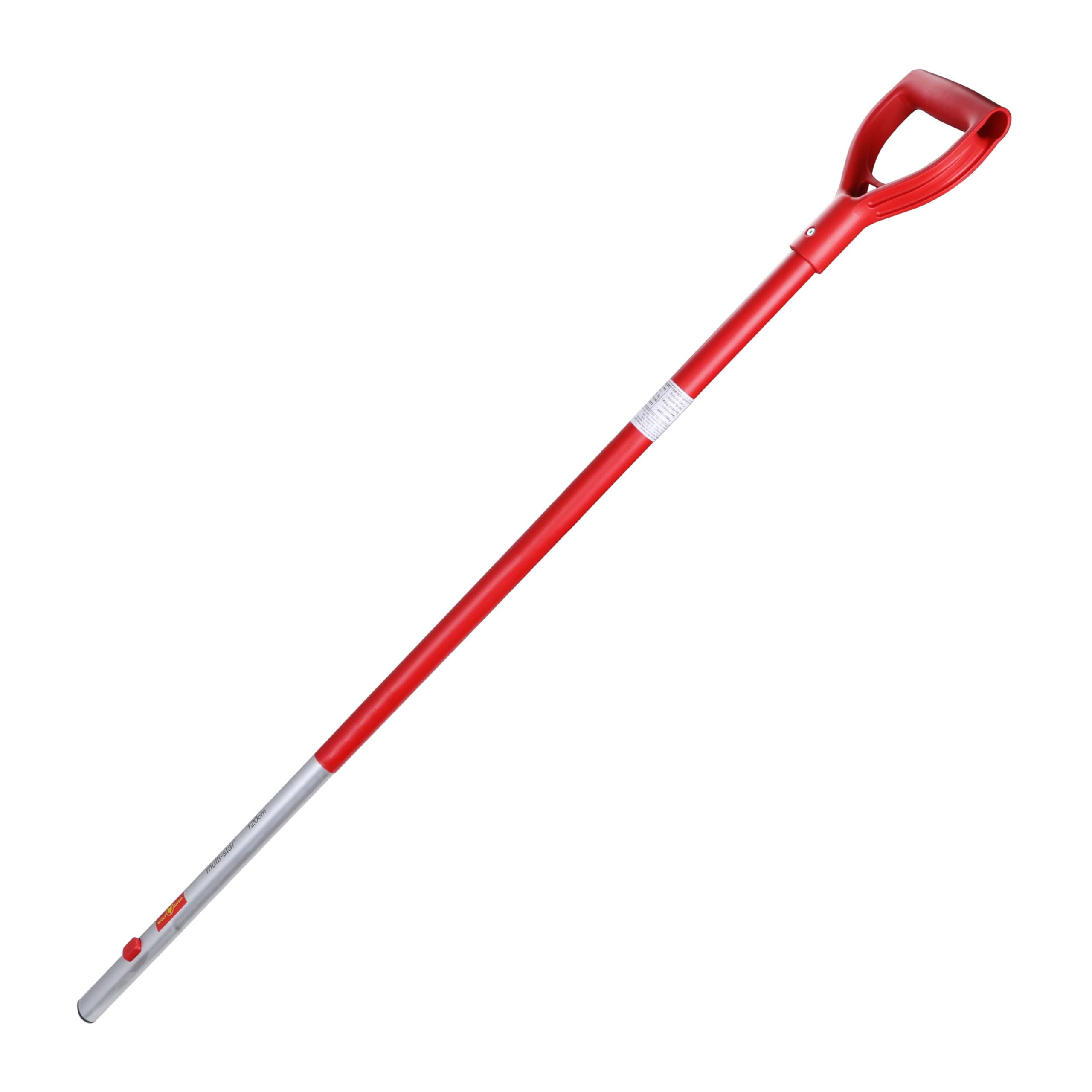 WOLF Garten D-grip handle front view showing sturdy design and quick use