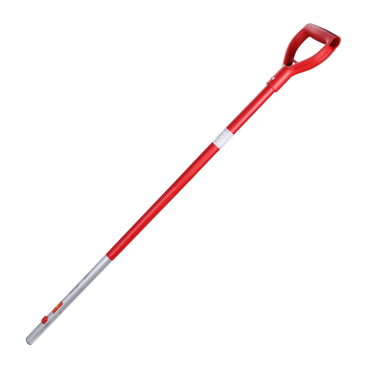 WOLF Garten D-grip handle front view showing sturdy design and quick use