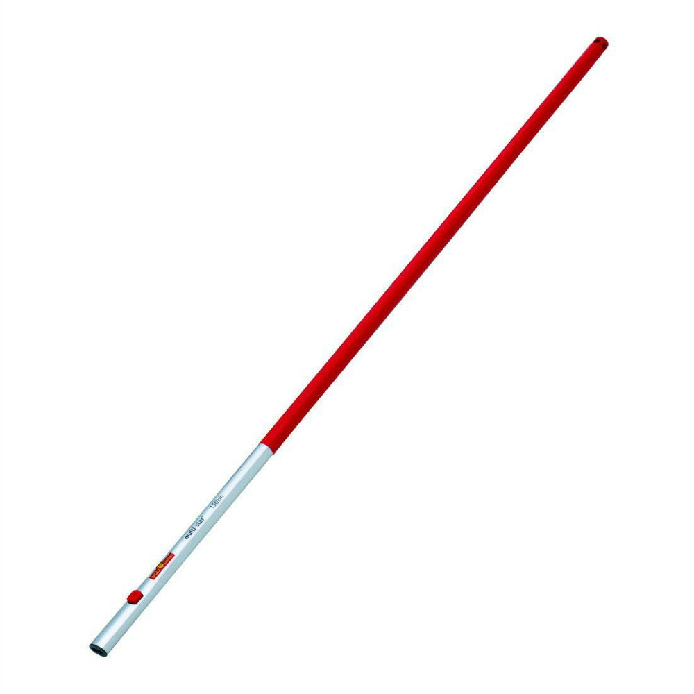 WOLF-Garten handle front view showing lightweight strength and control
