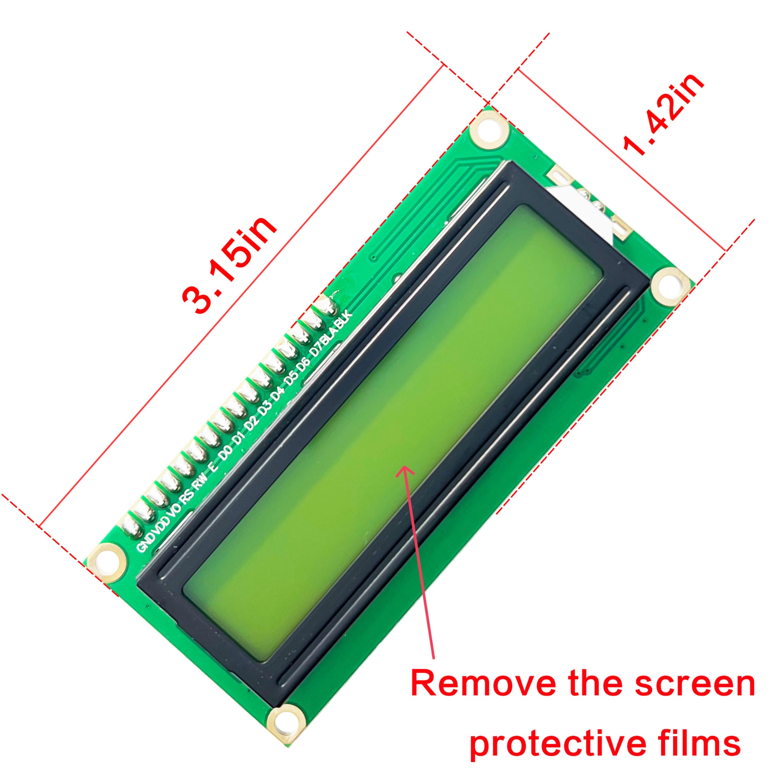 WOLIDAODAO five-button overlay close-up with precise labels for accurate control